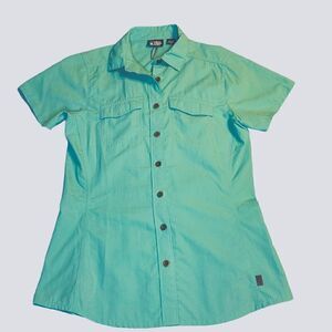 Eastern Mountain Sports Turquoise LTD Camp shirt